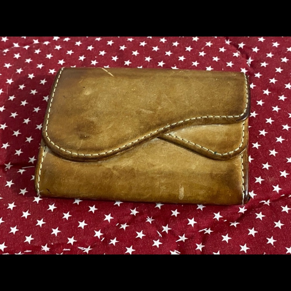 Rare vivienne westwood saddle bag leather nubuck wallet